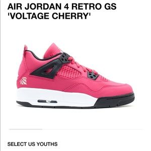 Voltage cherry Jordan 4 retro